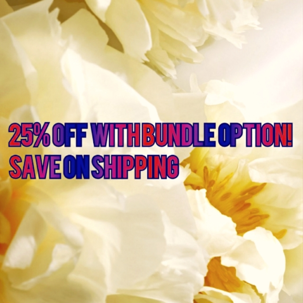 FINAL PRICE DROP!! Save on shipping with BUNDLE OPTION